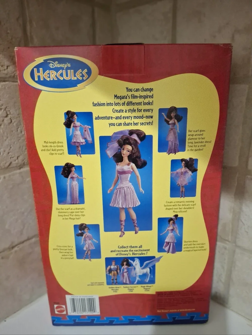 Vintage Disney Hercules Megara Fashion Doll 1996